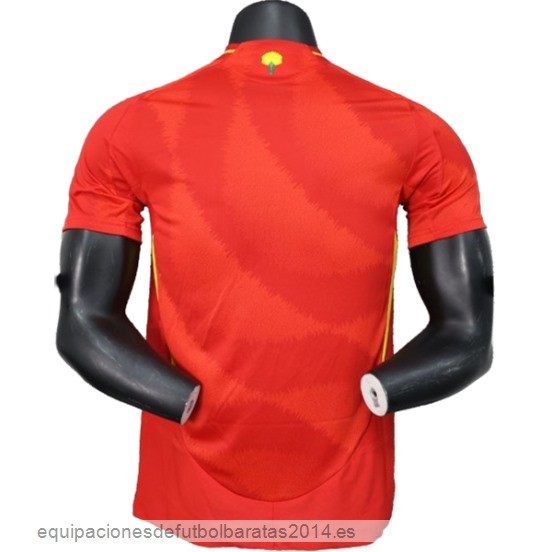 Nuevo 1ª Jugadores Camiseta Espana 2024 Rojo Baratas